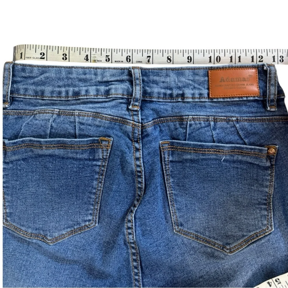 Adamas Women's High Waist Flare Jeans Blue Size 12